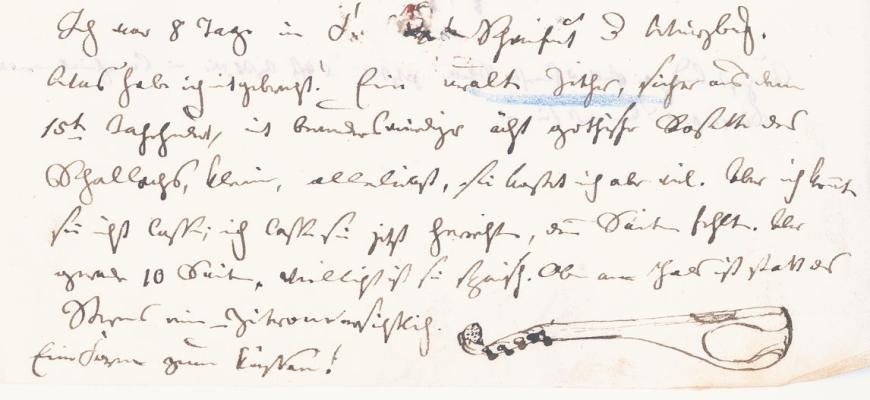 Brief von Ludwig Bechstein an Bernhard von Arnswald, Meiningen, 25. Oktober 1846