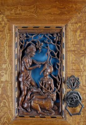 Relief „Apoll und Diana“ aus dem sog. Dürerschrank, Wartburg-Stiftung, Kunstsammlung, Inv.-Nr. KM0013